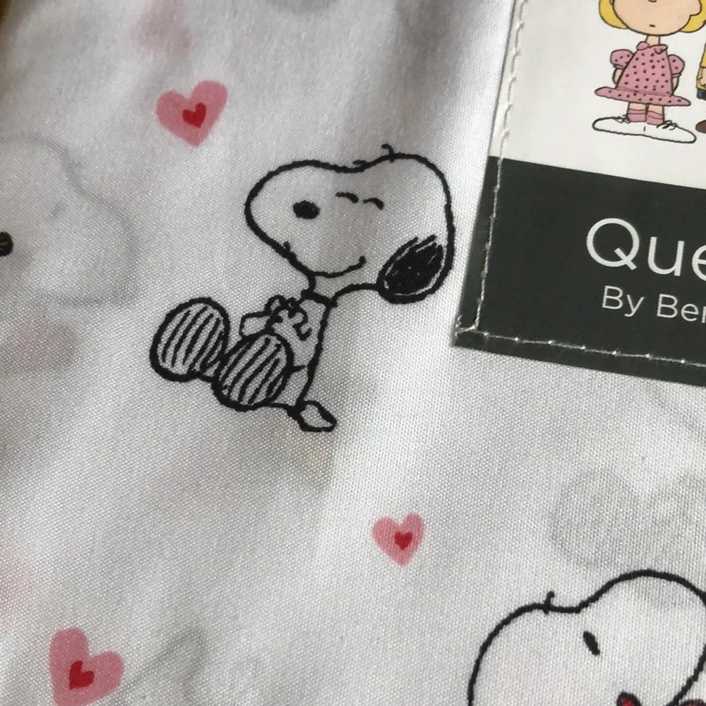 Peanuts SNOOPY Valentine’s Hearts Love Sheet Set - QUEEN